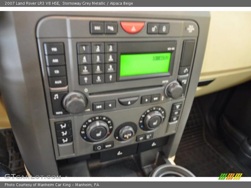 Controls of 2007 LR3 V8 HSE