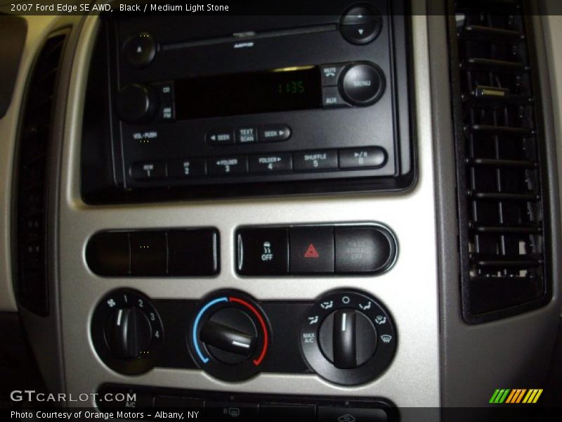 Black / Medium Light Stone 2007 Ford Edge SE AWD