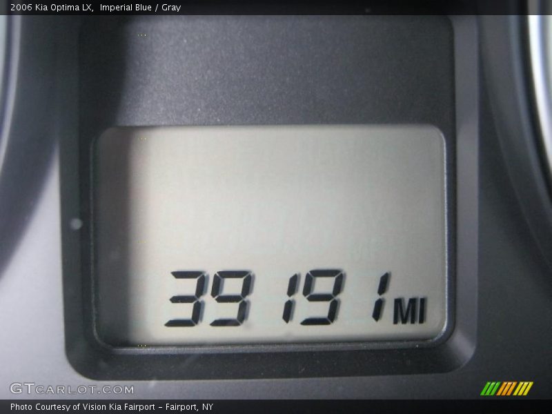 Imperial Blue / Gray 2006 Kia Optima LX