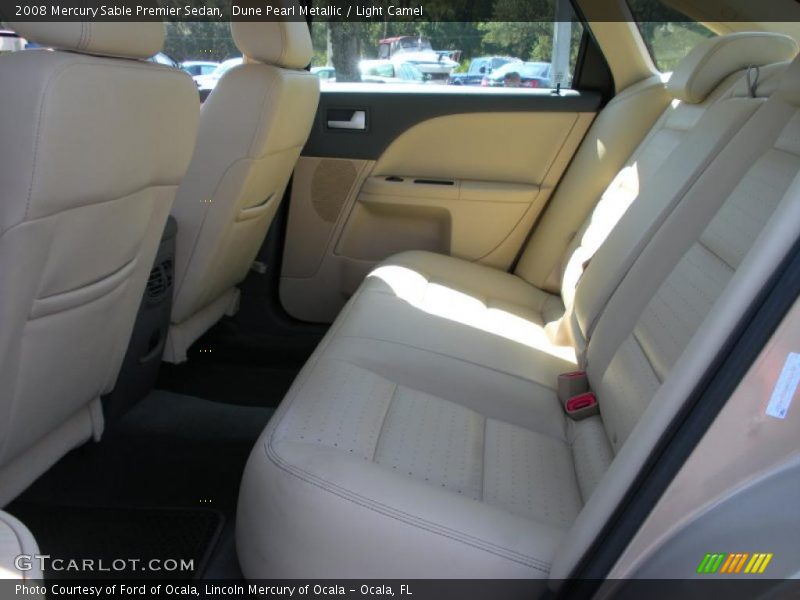 Dune Pearl Metallic / Light Camel 2008 Mercury Sable Premier Sedan