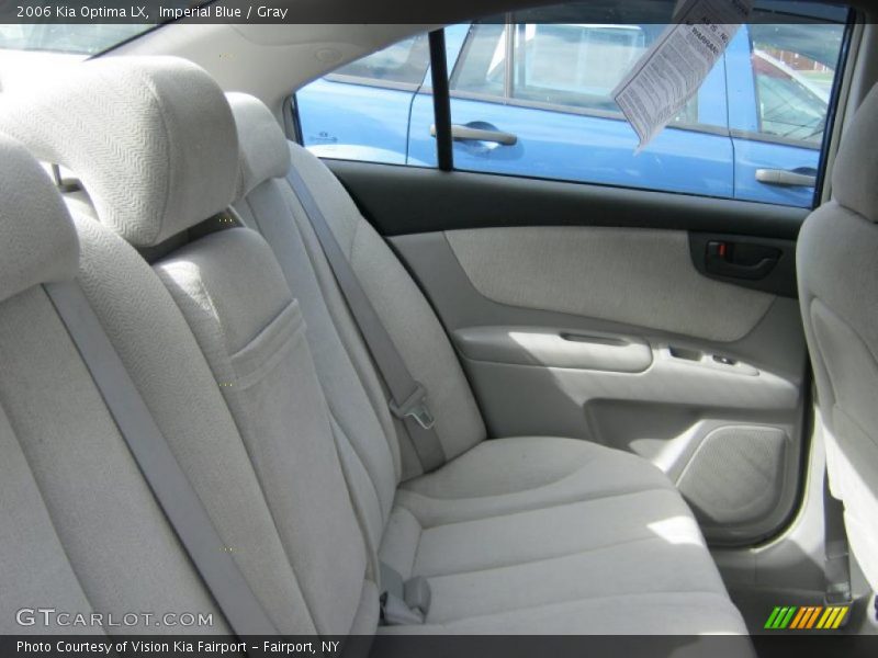  2006 Optima LX Gray Interior