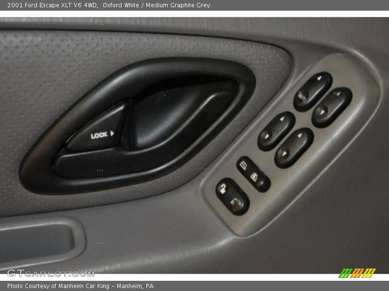 Controls of 2001 Escape XLT V6 4WD