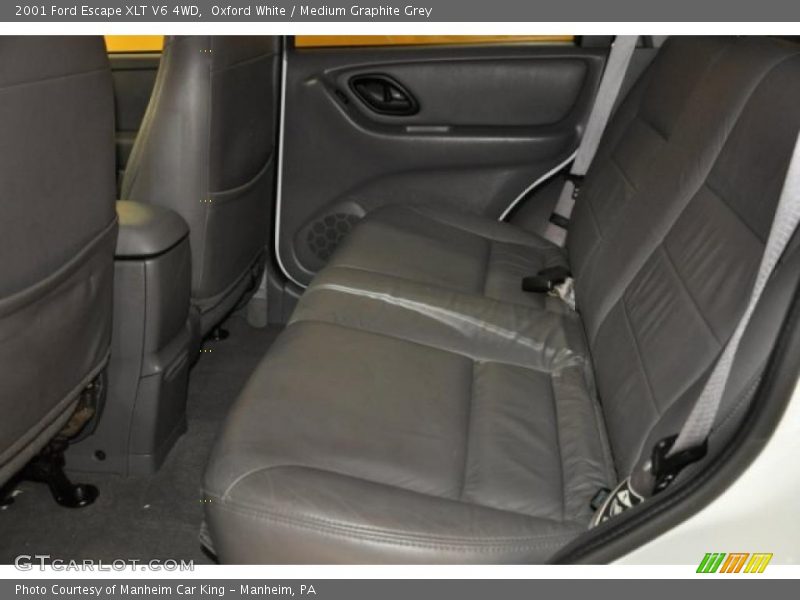  2001 Escape XLT V6 4WD Medium Graphite Grey Interior