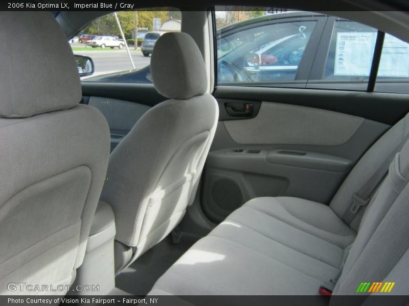  2006 Optima LX Gray Interior