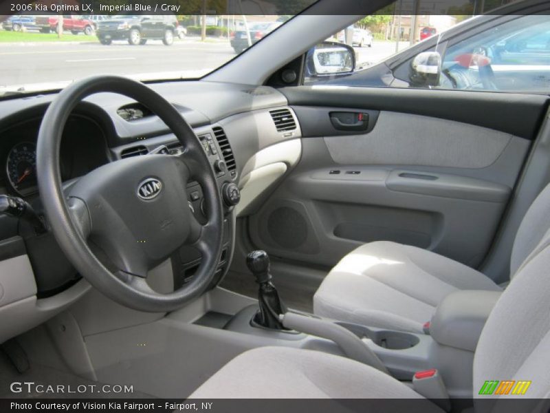  2006 Optima LX Gray Interior