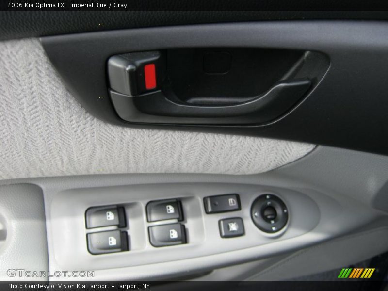 Imperial Blue / Gray 2006 Kia Optima LX