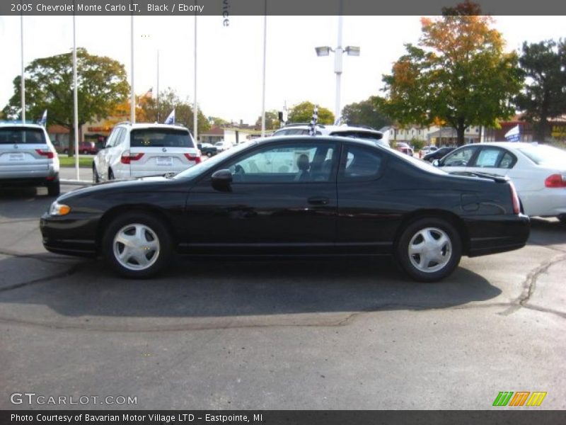 Black / Ebony 2005 Chevrolet Monte Carlo LT