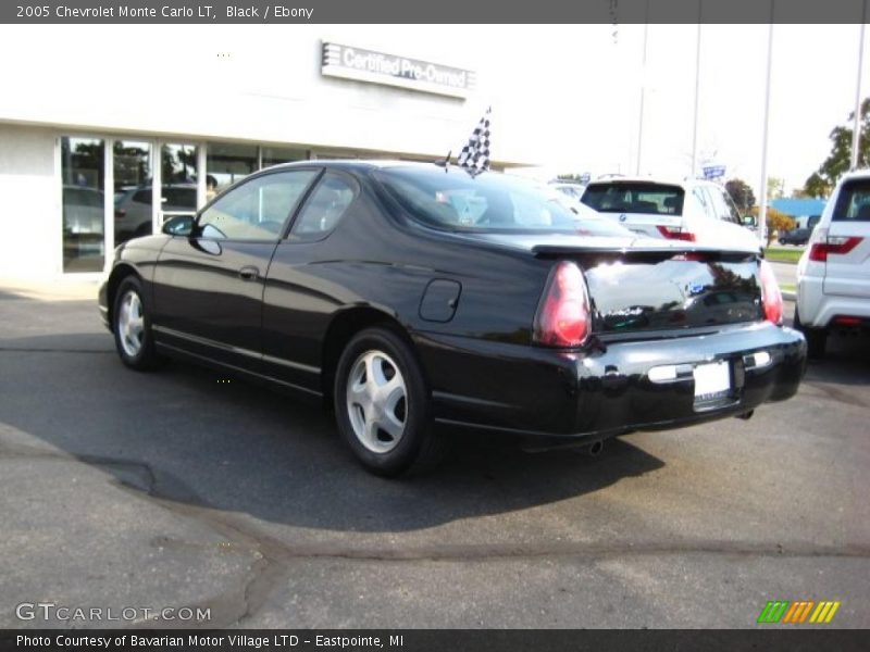 Black / Ebony 2005 Chevrolet Monte Carlo LT