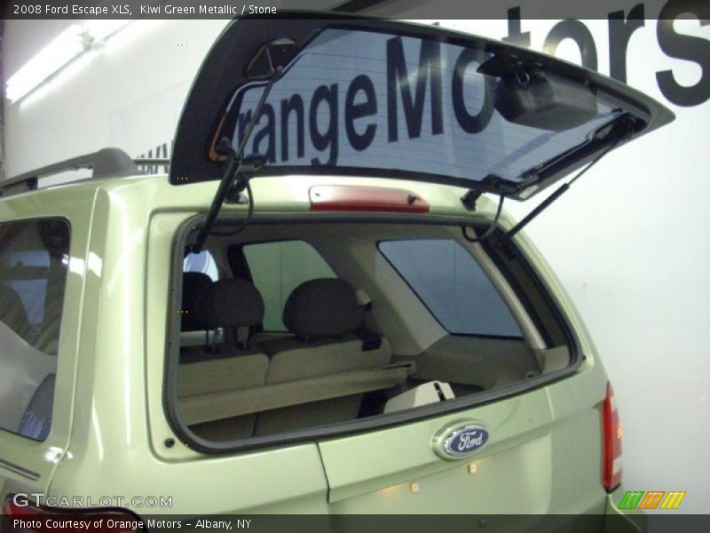 Kiwi Green Metallic / Stone 2008 Ford Escape XLS