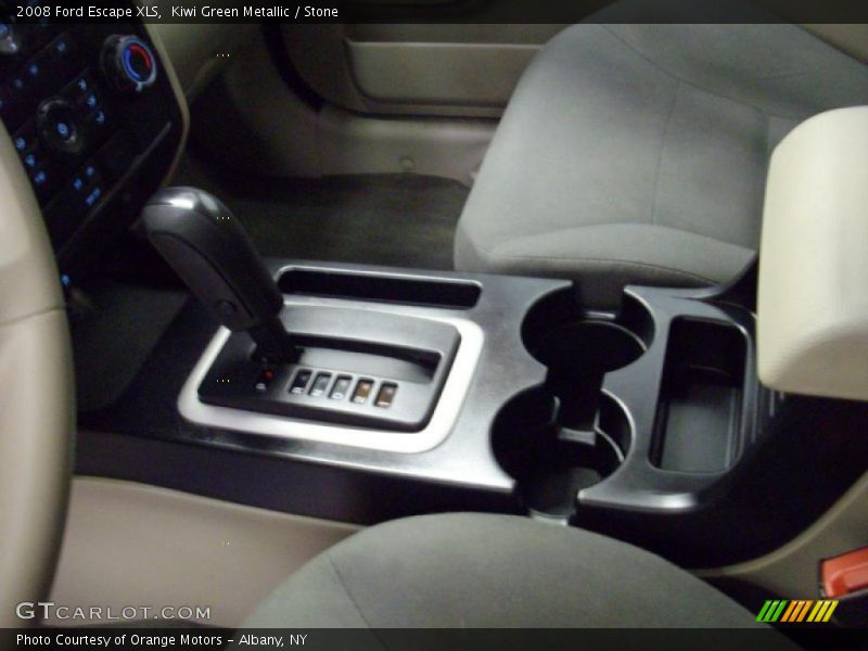 Kiwi Green Metallic / Stone 2008 Ford Escape XLS