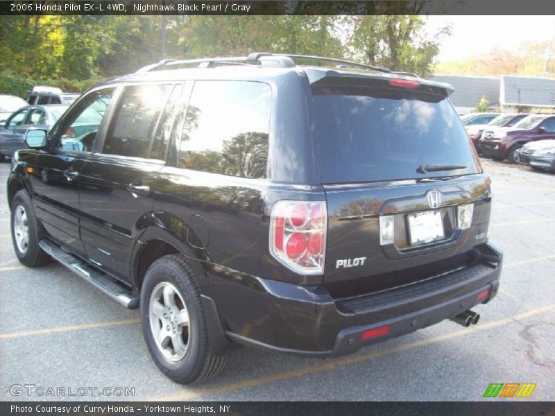 Nighthawk Black Pearl / Gray 2006 Honda Pilot EX-L 4WD