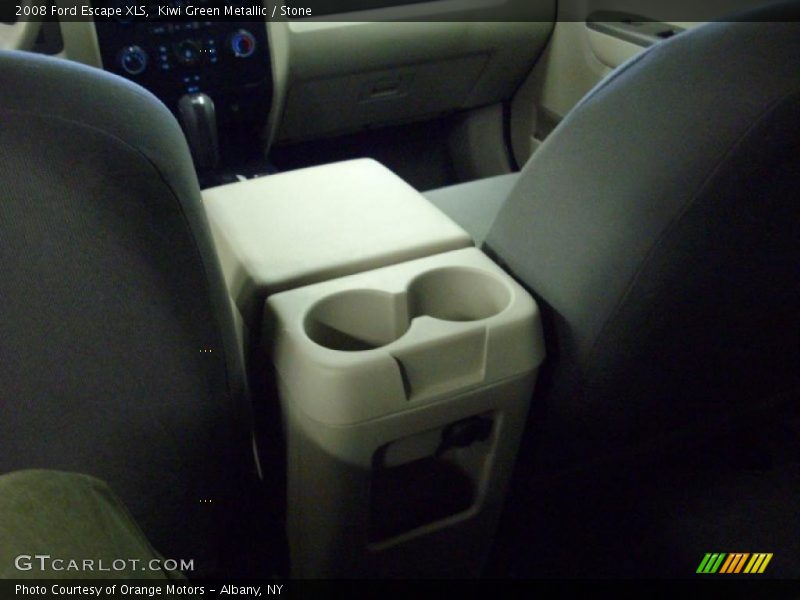 Kiwi Green Metallic / Stone 2008 Ford Escape XLS