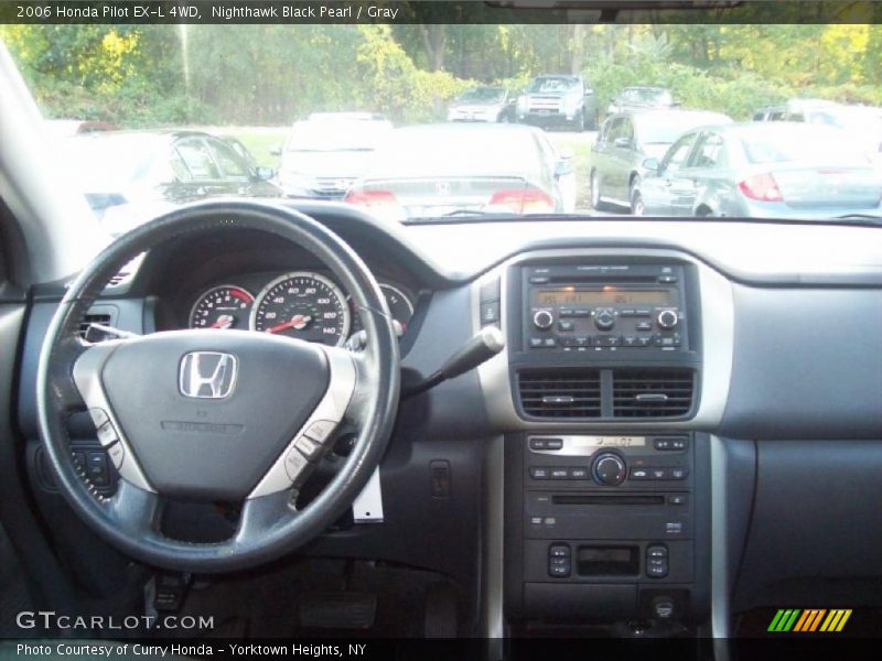 Nighthawk Black Pearl / Gray 2006 Honda Pilot EX-L 4WD
