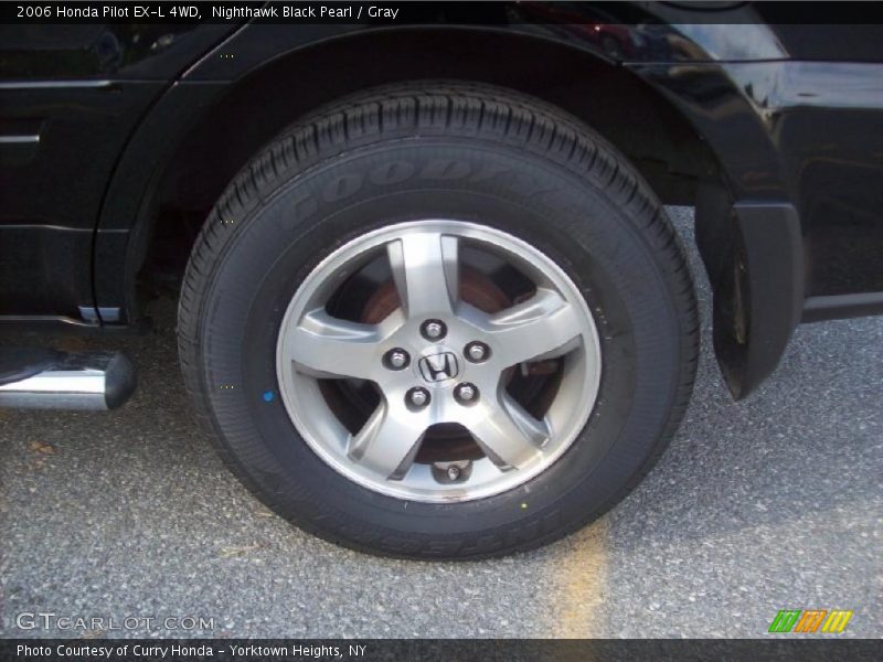 Nighthawk Black Pearl / Gray 2006 Honda Pilot EX-L 4WD