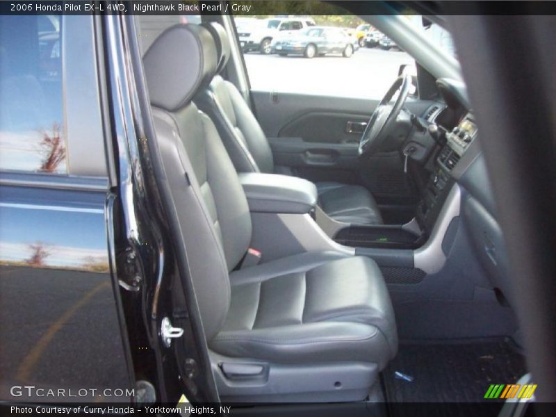 Nighthawk Black Pearl / Gray 2006 Honda Pilot EX-L 4WD