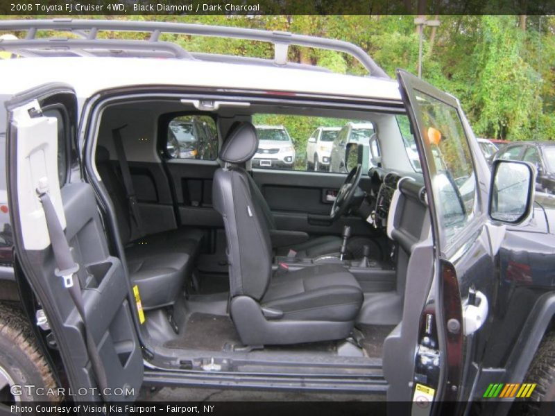 Black Diamond / Dark Charcoal 2008 Toyota FJ Cruiser 4WD