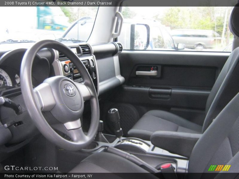 Black Diamond / Dark Charcoal 2008 Toyota FJ Cruiser 4WD