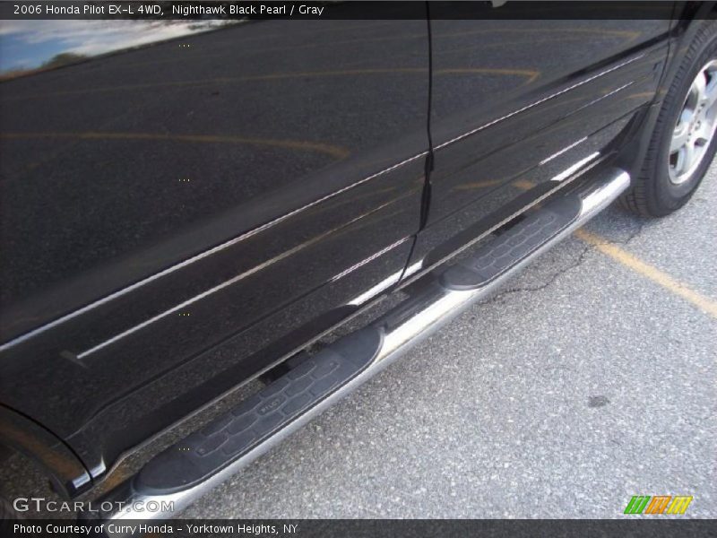 Nighthawk Black Pearl / Gray 2006 Honda Pilot EX-L 4WD