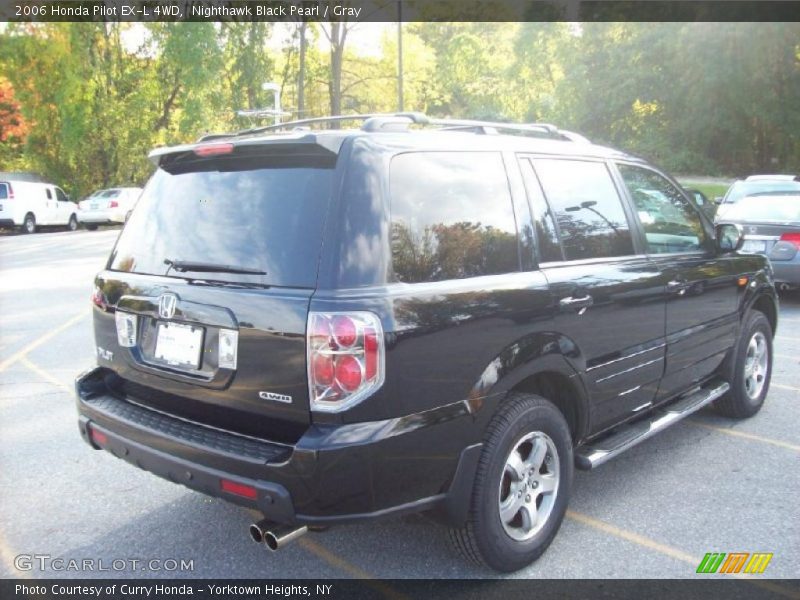 Nighthawk Black Pearl / Gray 2006 Honda Pilot EX-L 4WD
