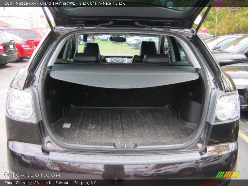 Black Cherry Mica / Black 2007 Mazda CX-7 Grand Touring AWD