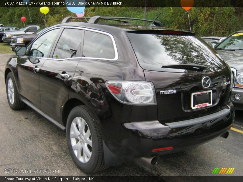Black Cherry Mica / Black 2007 Mazda CX-7 Grand Touring AWD