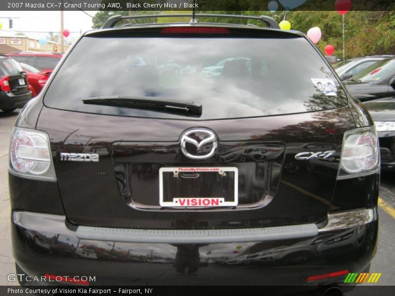 Black Cherry Mica / Black 2007 Mazda CX-7 Grand Touring AWD