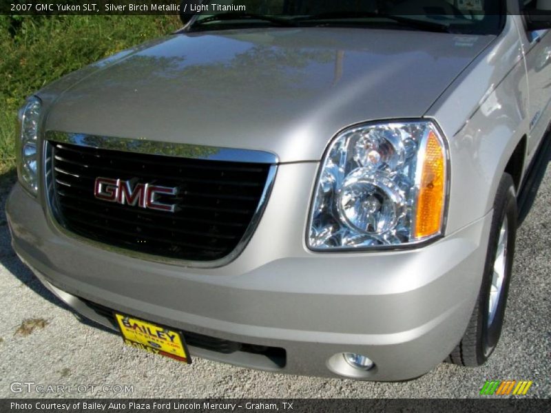 Silver Birch Metallic / Light Titanium 2007 GMC Yukon SLT