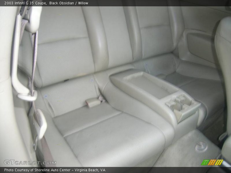 Black Obsidian / Willow 2003 Infiniti G 35 Coupe