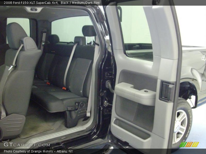 Black / Medium/Dark Flint 2008 Ford F150 XLT SuperCab 4x4