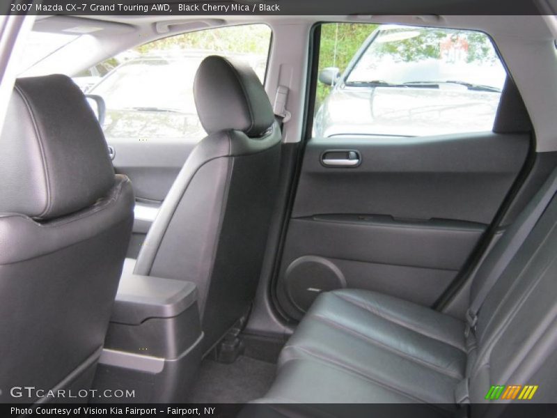 Black Cherry Mica / Black 2007 Mazda CX-7 Grand Touring AWD