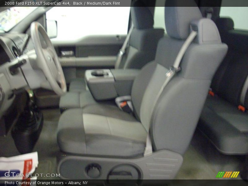 Black / Medium/Dark Flint 2008 Ford F150 XLT SuperCab 4x4