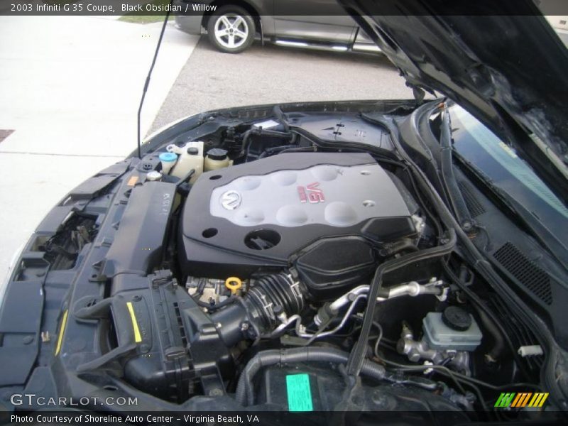 Black Obsidian / Willow 2003 Infiniti G 35 Coupe