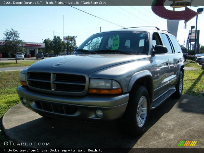 Bright Platinum Metallic / Dark Slate Gray 2001 Dodge Durango SLT