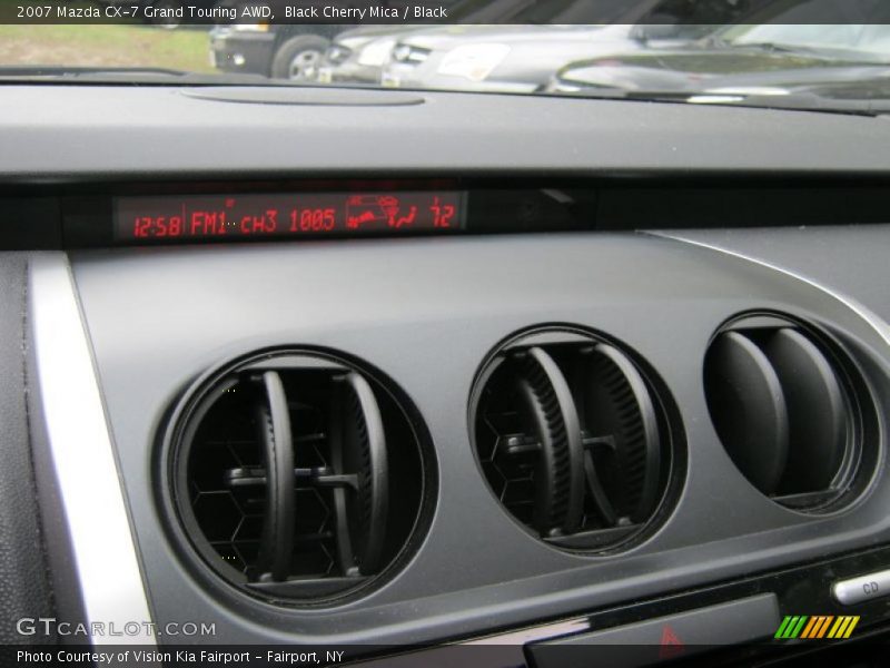 Black Cherry Mica / Black 2007 Mazda CX-7 Grand Touring AWD