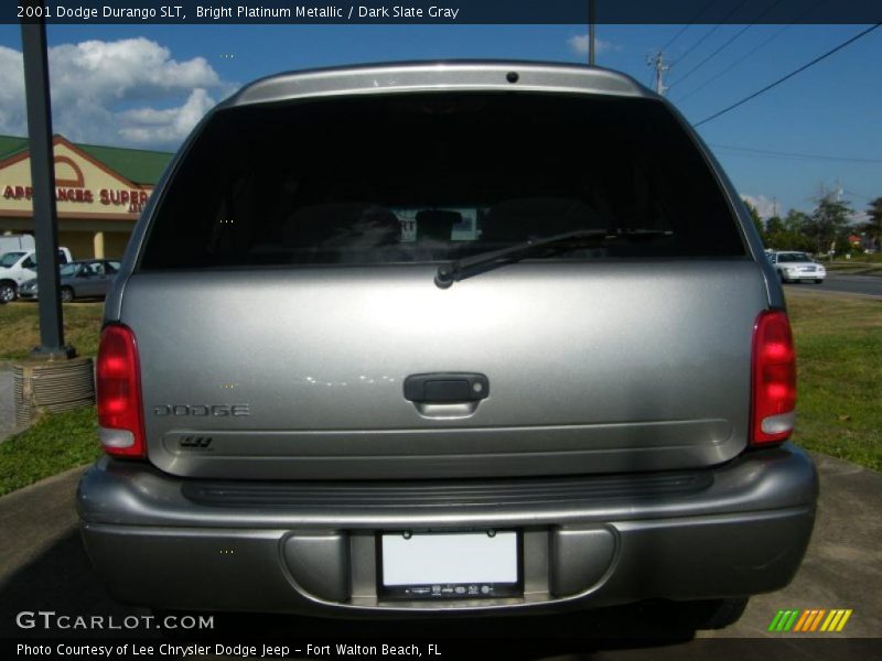 Bright Platinum Metallic / Dark Slate Gray 2001 Dodge Durango SLT