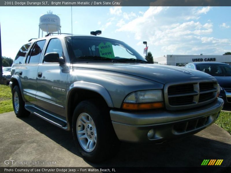 Bright Platinum Metallic / Dark Slate Gray 2001 Dodge Durango SLT
