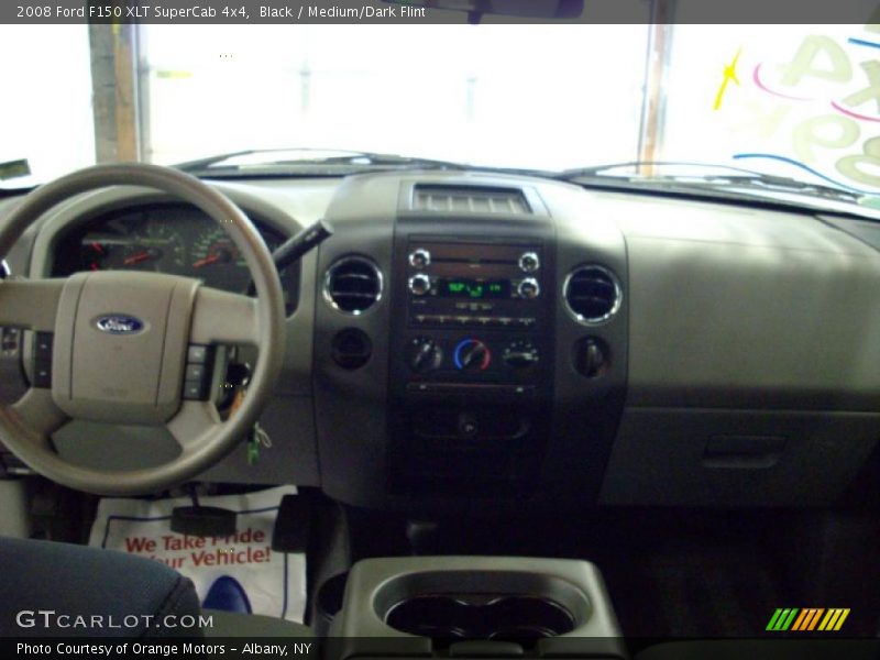 Black / Medium/Dark Flint 2008 Ford F150 XLT SuperCab 4x4
