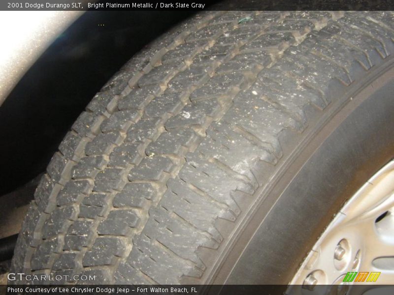 Bright Platinum Metallic / Dark Slate Gray 2001 Dodge Durango SLT