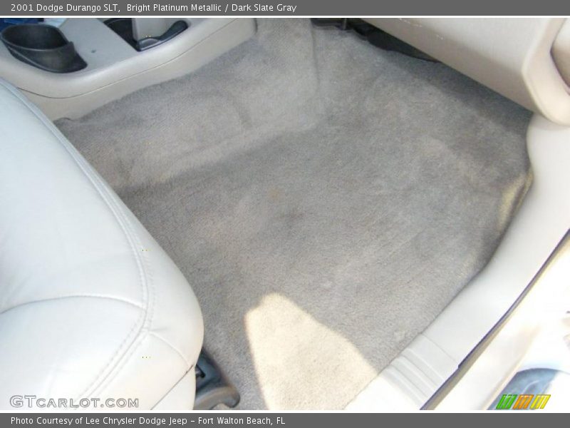 Bright Platinum Metallic / Dark Slate Gray 2001 Dodge Durango SLT
