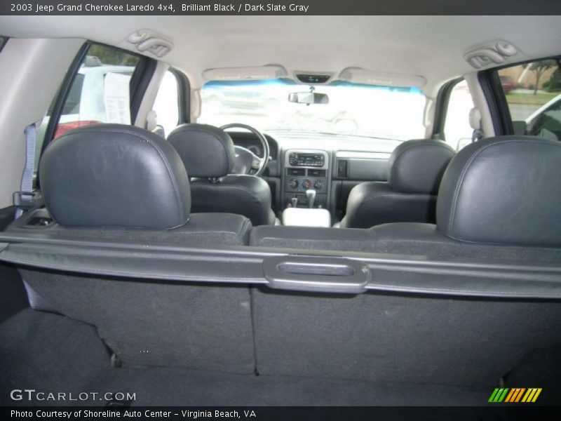 Brilliant Black / Dark Slate Gray 2003 Jeep Grand Cherokee Laredo 4x4