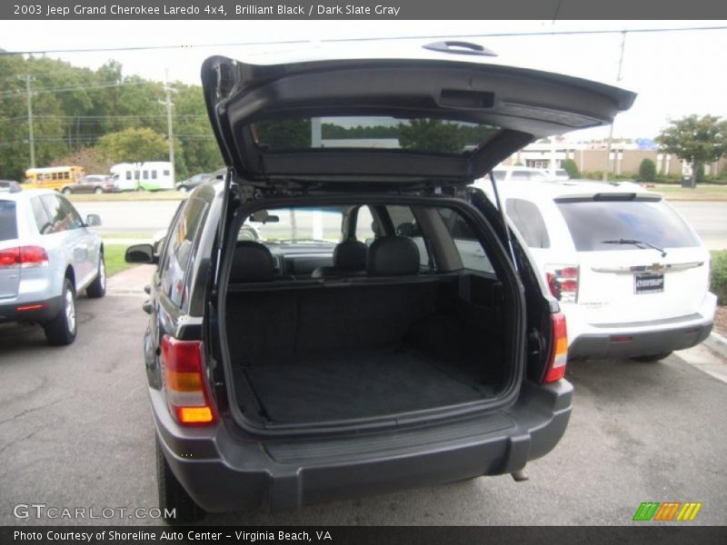 Brilliant Black / Dark Slate Gray 2003 Jeep Grand Cherokee Laredo 4x4