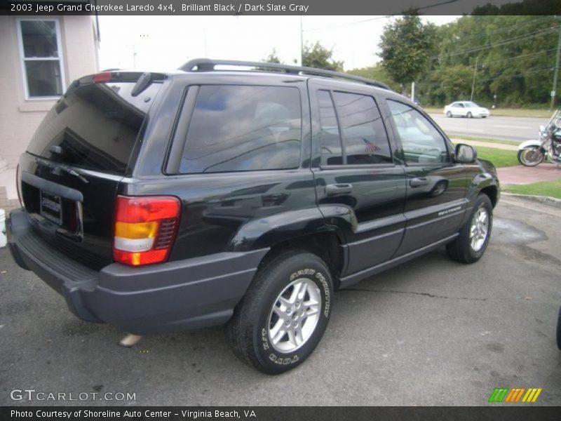 Brilliant Black / Dark Slate Gray 2003 Jeep Grand Cherokee Laredo 4x4
