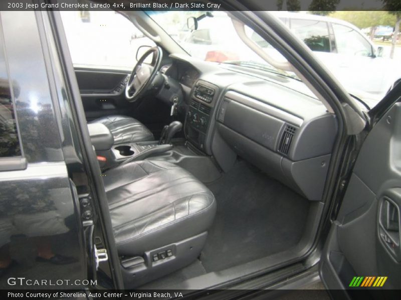 Brilliant Black / Dark Slate Gray 2003 Jeep Grand Cherokee Laredo 4x4