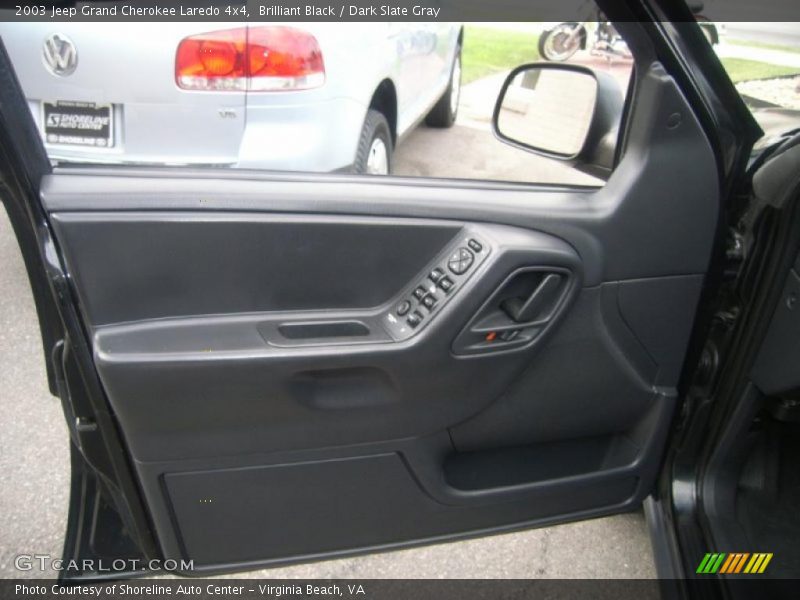 Brilliant Black / Dark Slate Gray 2003 Jeep Grand Cherokee Laredo 4x4