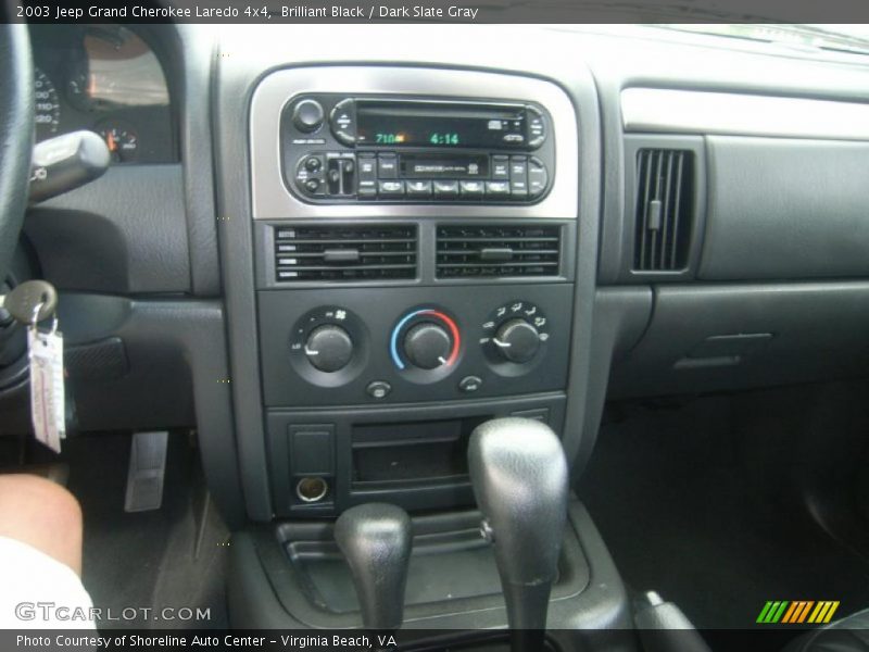 Brilliant Black / Dark Slate Gray 2003 Jeep Grand Cherokee Laredo 4x4