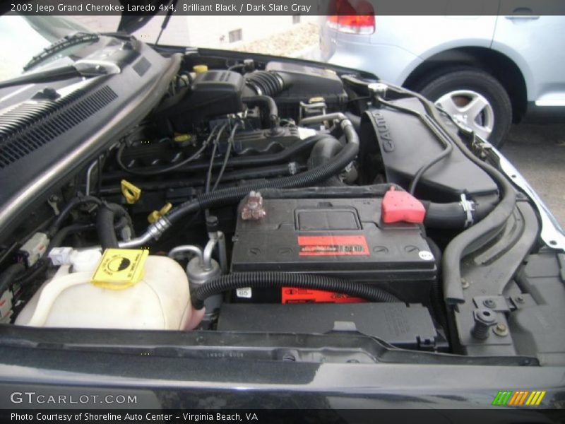 Brilliant Black / Dark Slate Gray 2003 Jeep Grand Cherokee Laredo 4x4
