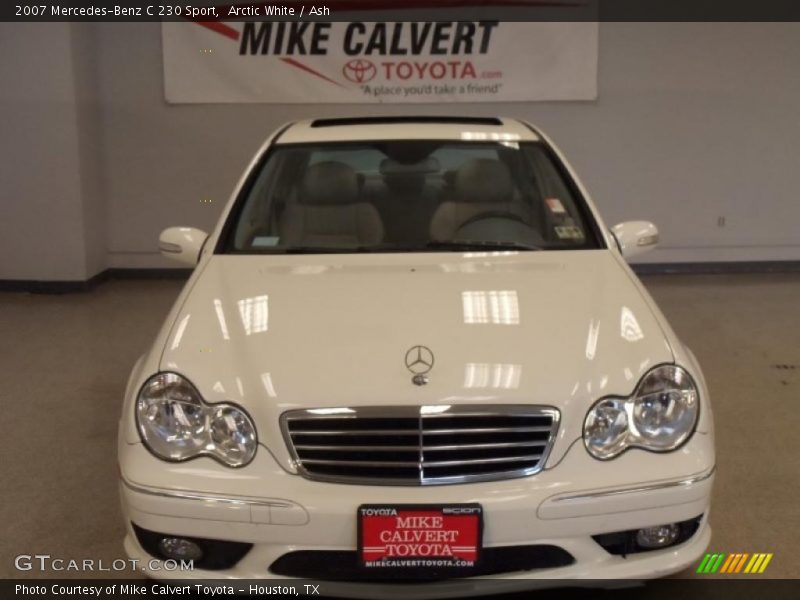 Arctic White / Ash 2007 Mercedes-Benz C 230 Sport