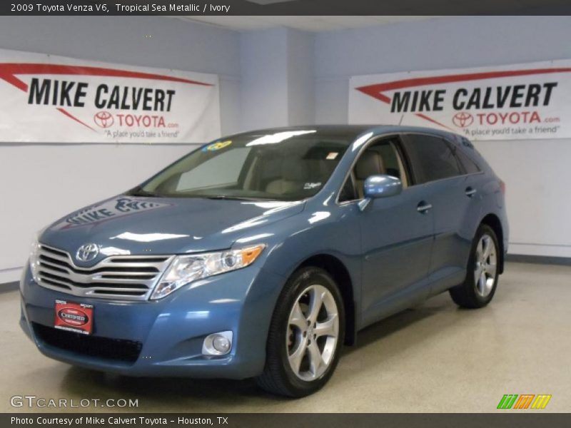 Tropical Sea Metallic / Ivory 2009 Toyota Venza V6