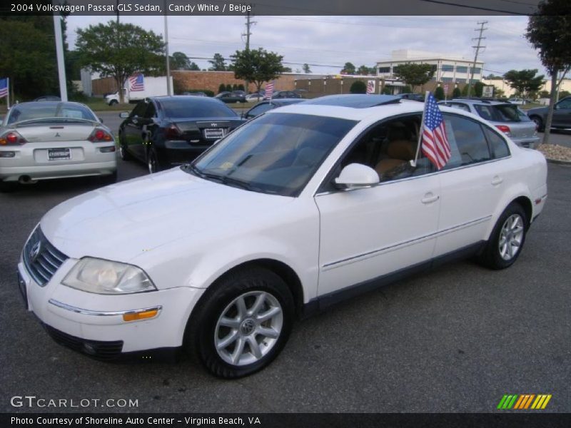 Candy White / Beige 2004 Volkswagen Passat GLS Sedan