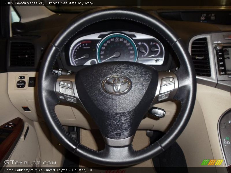 Tropical Sea Metallic / Ivory 2009 Toyota Venza V6
